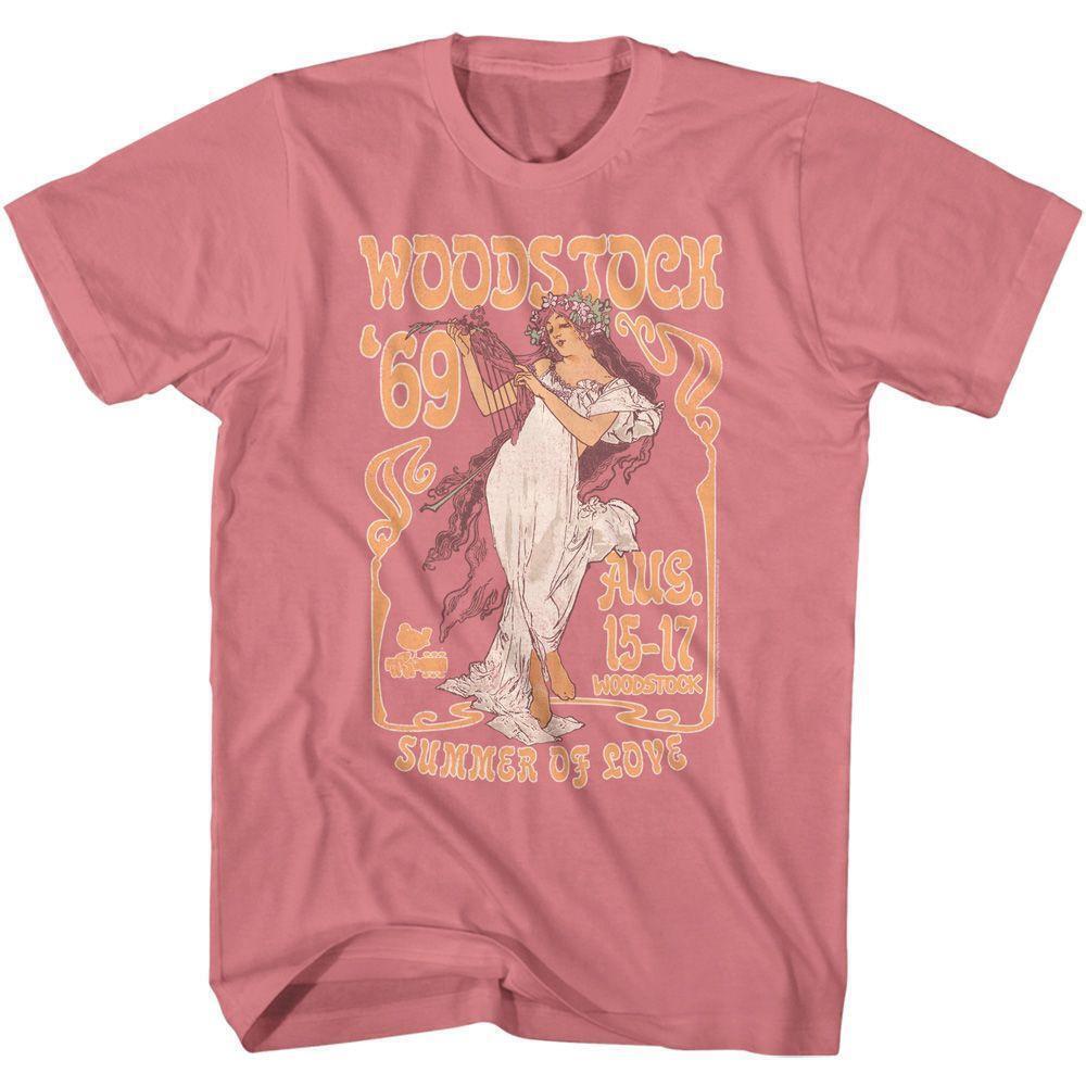 Woodstock Flower Child Mauvelous T Shirt